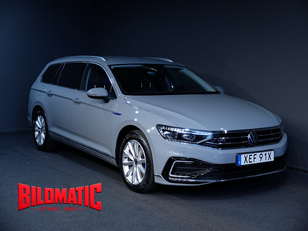 Volkswagen Passat GTE 1,4TSI 218HK Hybrid Aut Executive Drag Värmare Side
