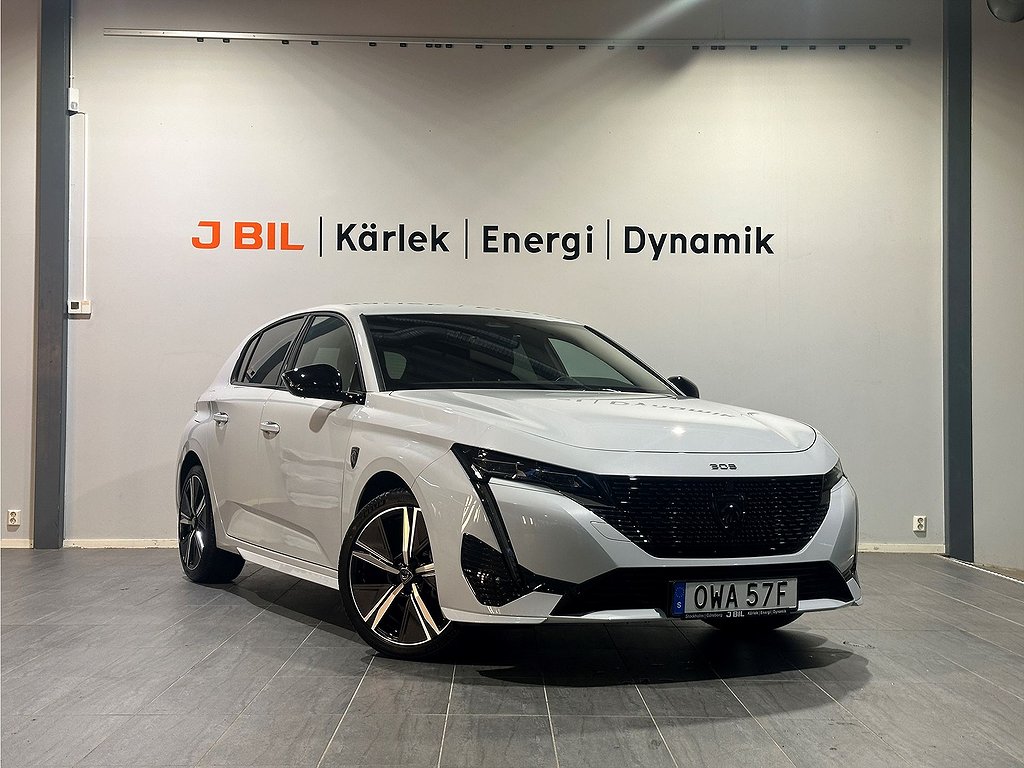 Peugeot 308 GT 1,2 PureTech 130hk Aut - 360-KAMERA, EN ÄGARE