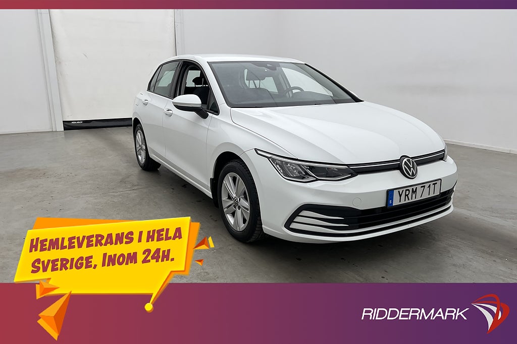 Volkswagen Golf TSI 150hk P-Värmare Navi P-Sensorer CarPlay