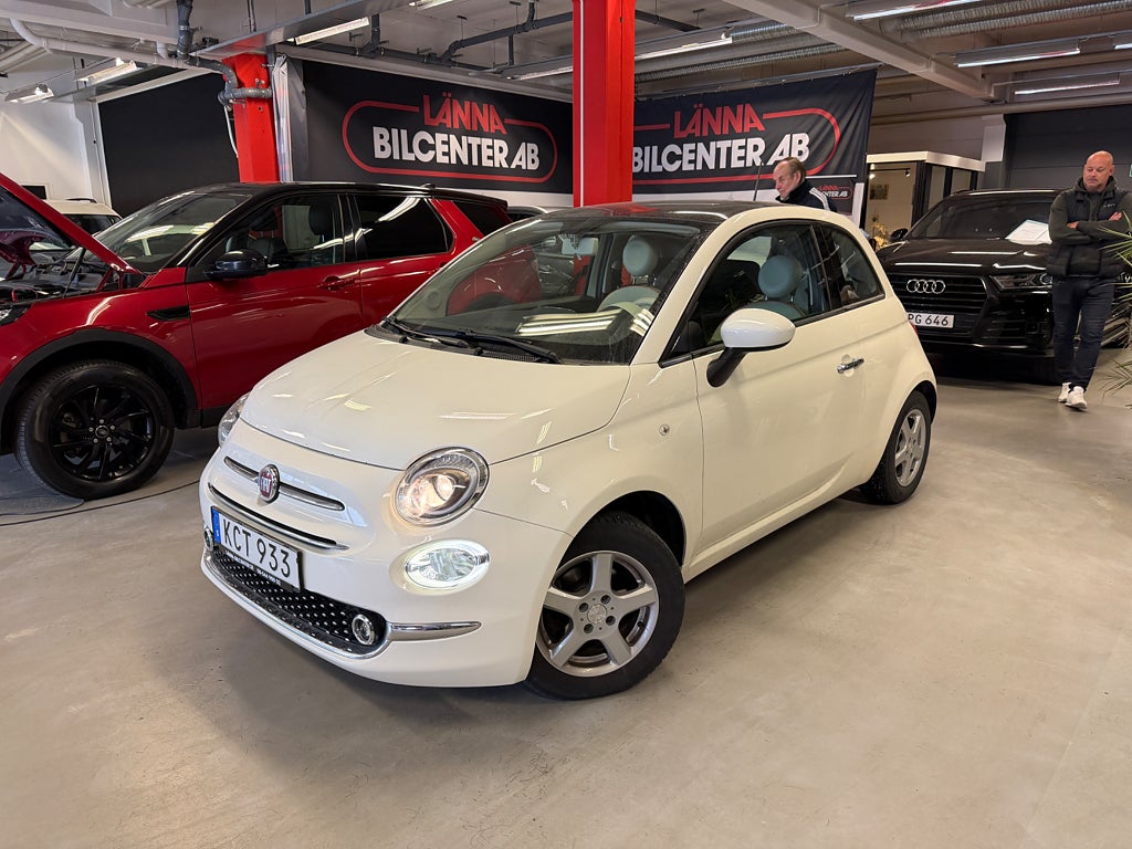 Fiat 500 1.2 8V Automat PDC Kamrem bytt Ny besiktad Euro 6 SoV