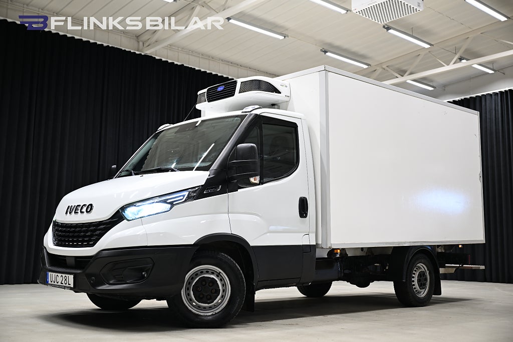Iveco Daily 136HK Automat|Volymskåp|Kylbil|Nattkyla|Leasbar|SeUtr!