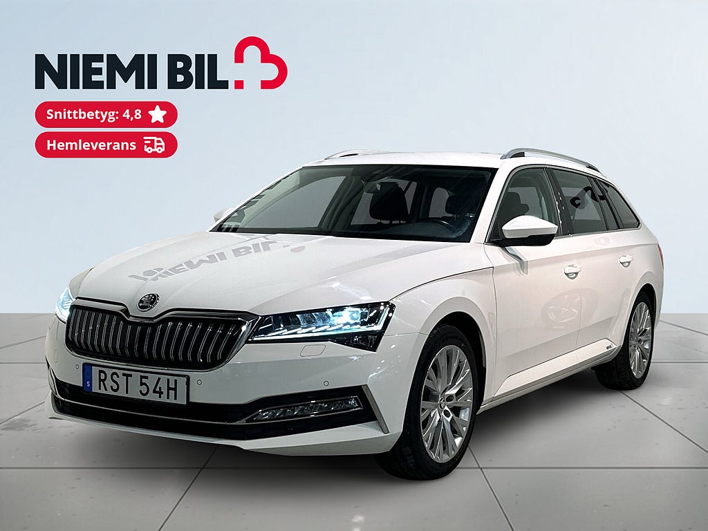 Skoda Superb iV Kombi 1.4 TSI iV Drag Pvärm CarPlay Kamera SoV MOMS