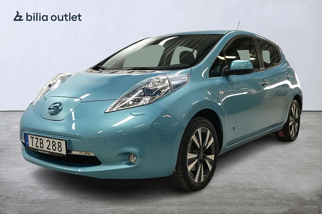 Nissan Leaf 30 kWh Tekna 109hk Navi BOSE Läder 360°