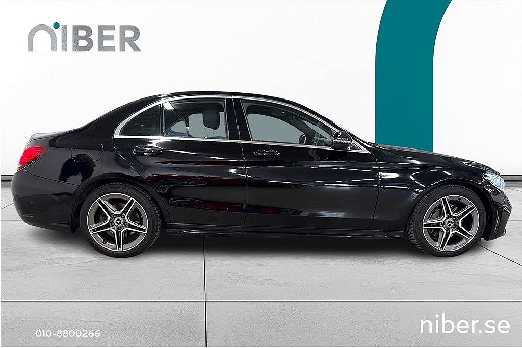 Mercedes-Benz C 200d AMG, Adv. paket, Bränslevärmare, Sportstolar, Navi, Kamera
