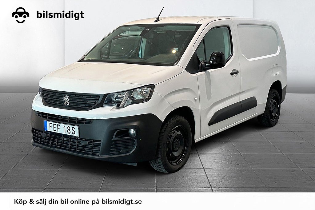 Peugeot Partner Utökad Last 1.5 L2H1 Aut 3-sits P-Sens MOMS