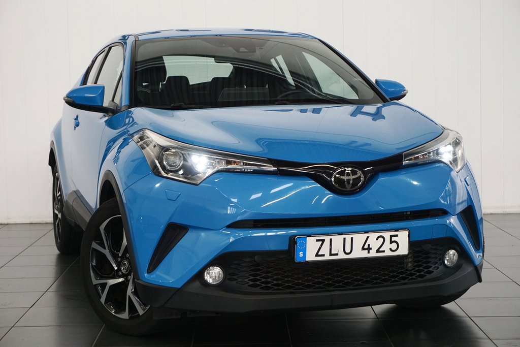 Toyota C-HR 1.2 Turbo Manuell 116hk Backkamera 