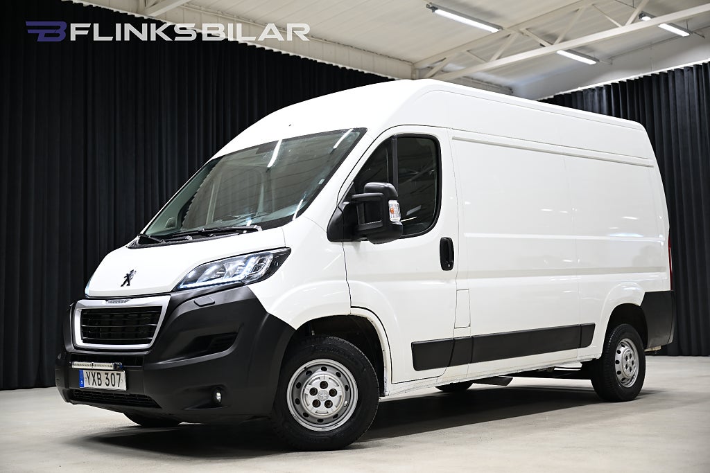 Peugeot Boxer 163HK Servicebil|Inredd|Uppvärmt-skåp|Kompressor|Moms