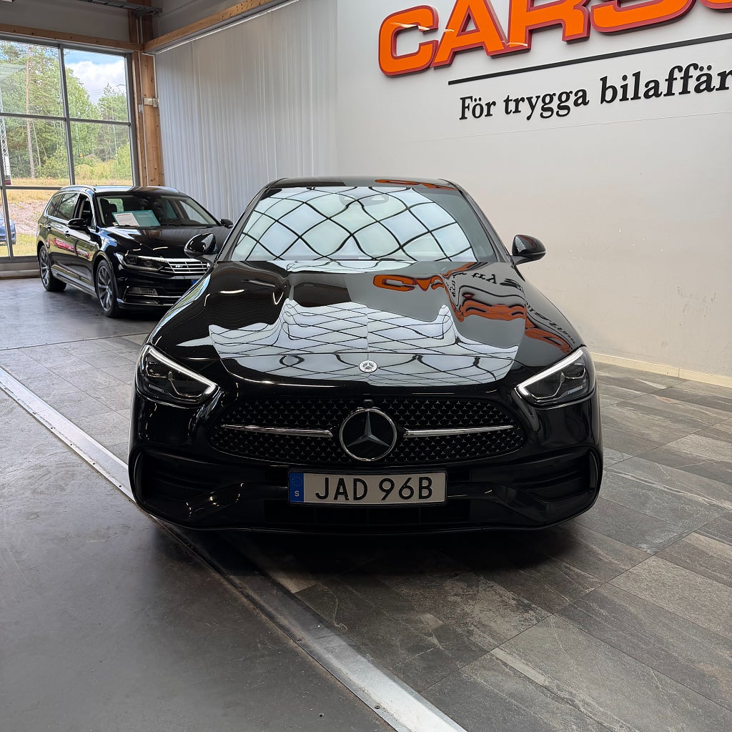 Mercedes-Benz C 300 d 265hk 9G-Tronic AMG Premiumpaket Burmester Elstol