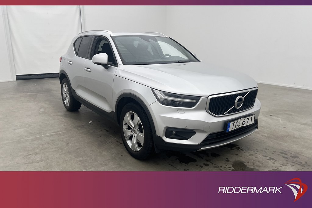 Volvo XC40 T4 190hk Momentum VOC Värm 360° Skinn Navi BLIS