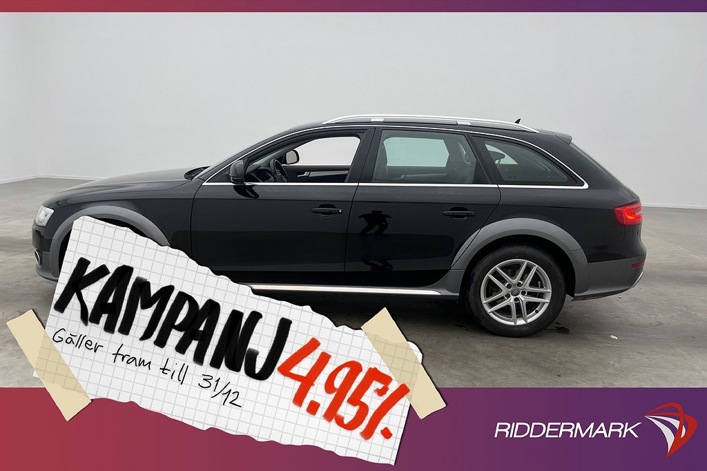 Audi A4 Allroad 2.0 TDI 190hk Quattro Dragkrok 4,95% Ränta