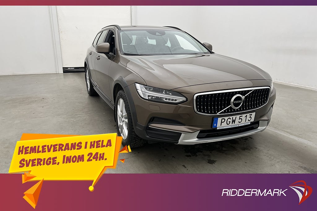 Volvo V90 Cross Country D4 AWD 190hk Värmare Navi Rattvärme