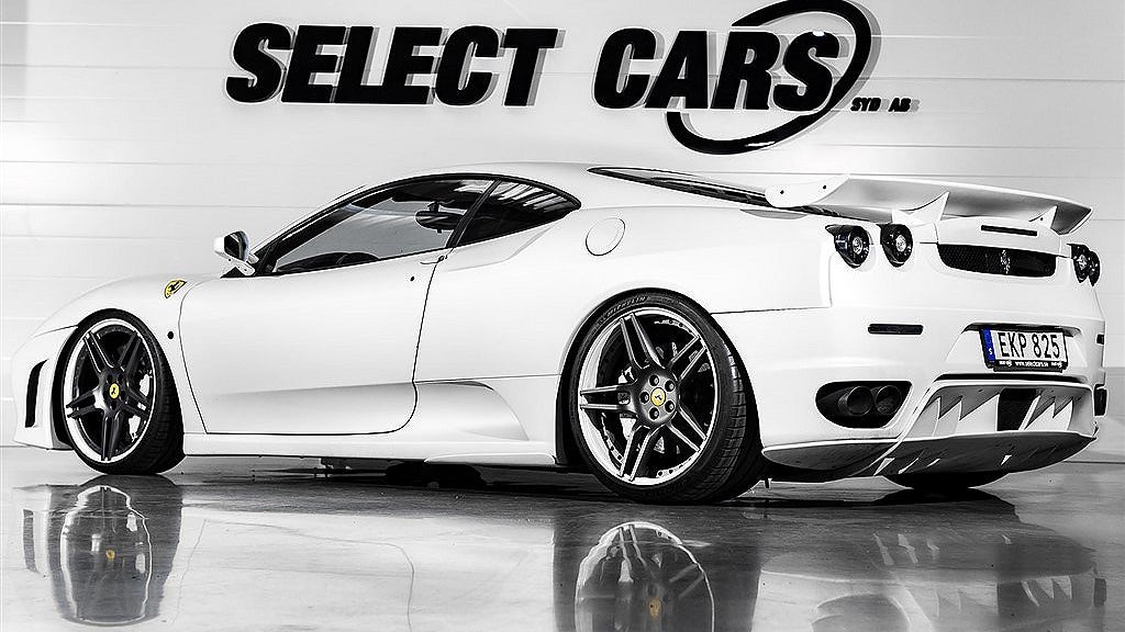 Ferrari 430 har fått en behandling av Novitec. Det betyder en V8-motor på 655 hästkrafter. 