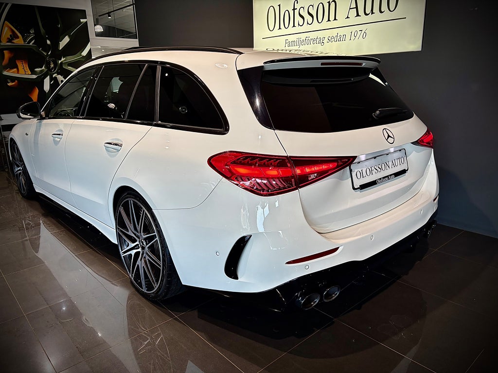 Mercedes-Benz C43 43 AMG 4Matic Kombi Panorama Drag 408 hk - bild 10