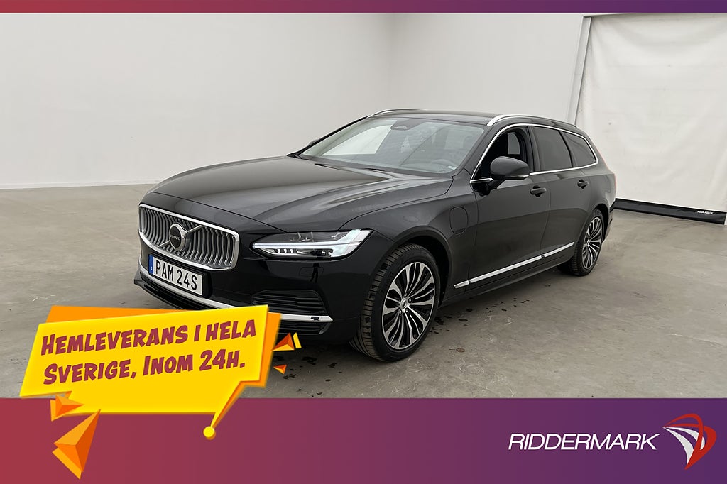 Volvo V90 Recharge T6 AWD Core Bright Värm Kamera Drag MOMS