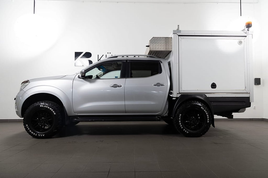 Nissan Navara Dubbelhytt 2.3 dCi 4WD 190hk Moms/Glastak/H...