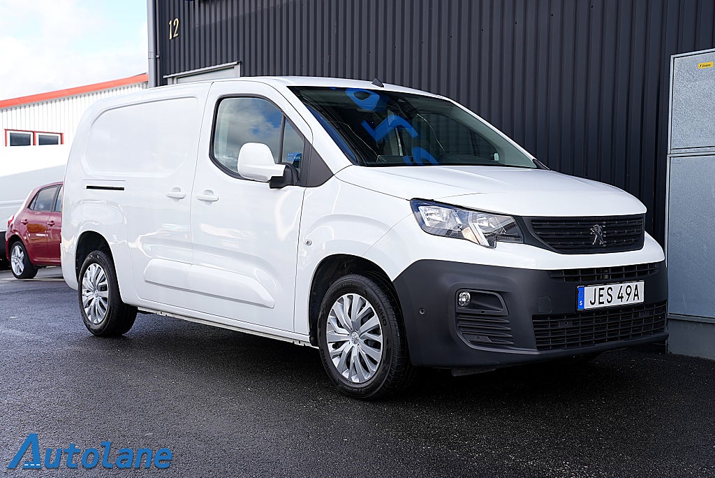 Peugeot Partner Utökad Last 1.5 130, Kamera, Värmare, Dragkrok 130hk