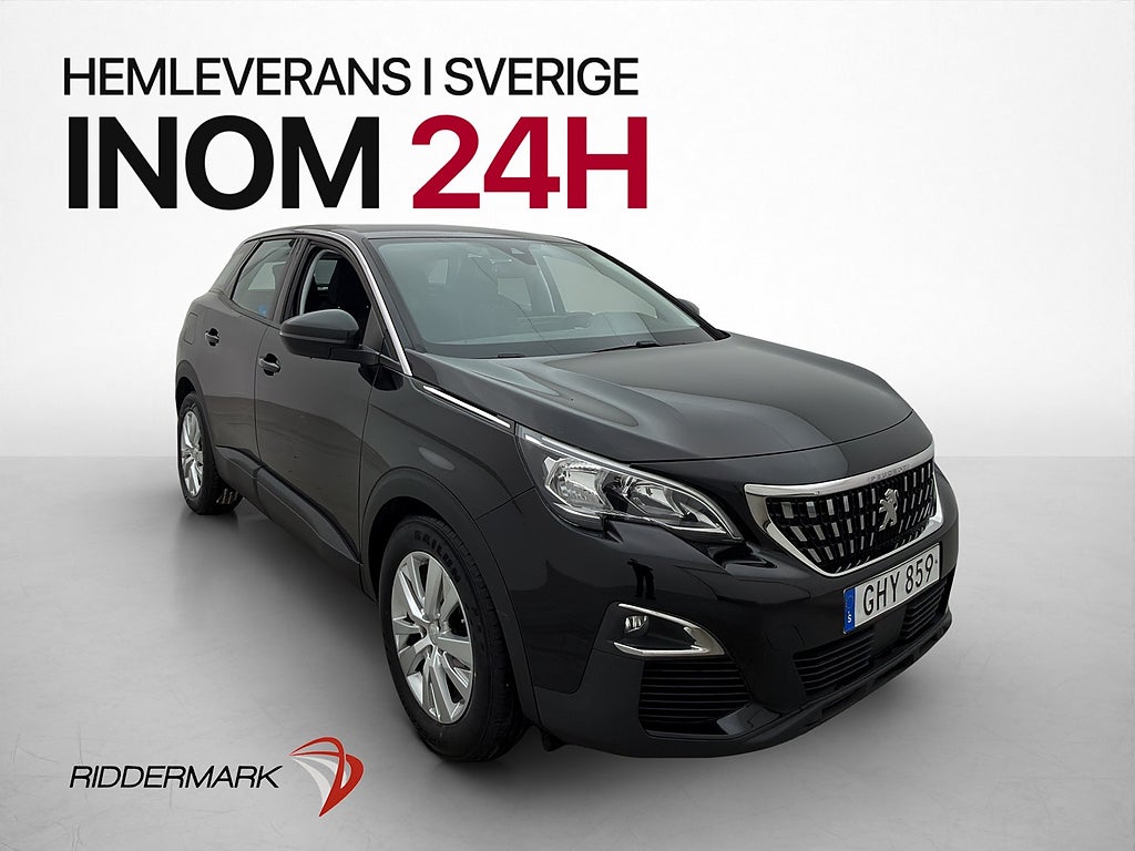Peugeot 3008 1.6 120hk Active P-sensorer Bluetooth