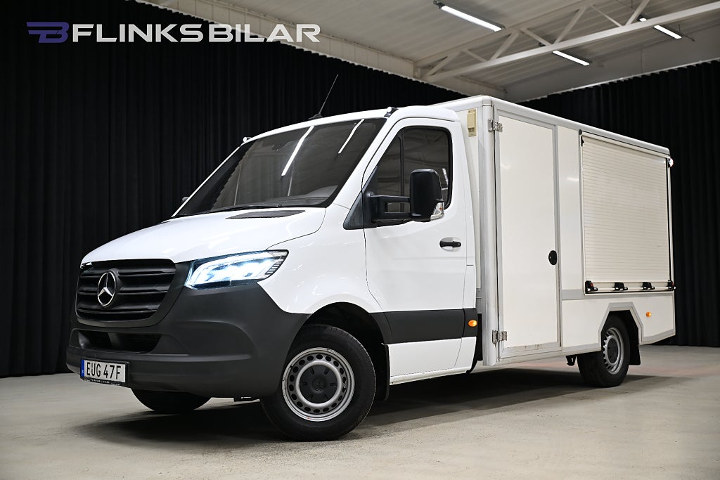 Mercedes-Benz Sprinter 316 Servicebil|Påbyggnad|V-Inredd|Solceller|Moms|SeUtr!
