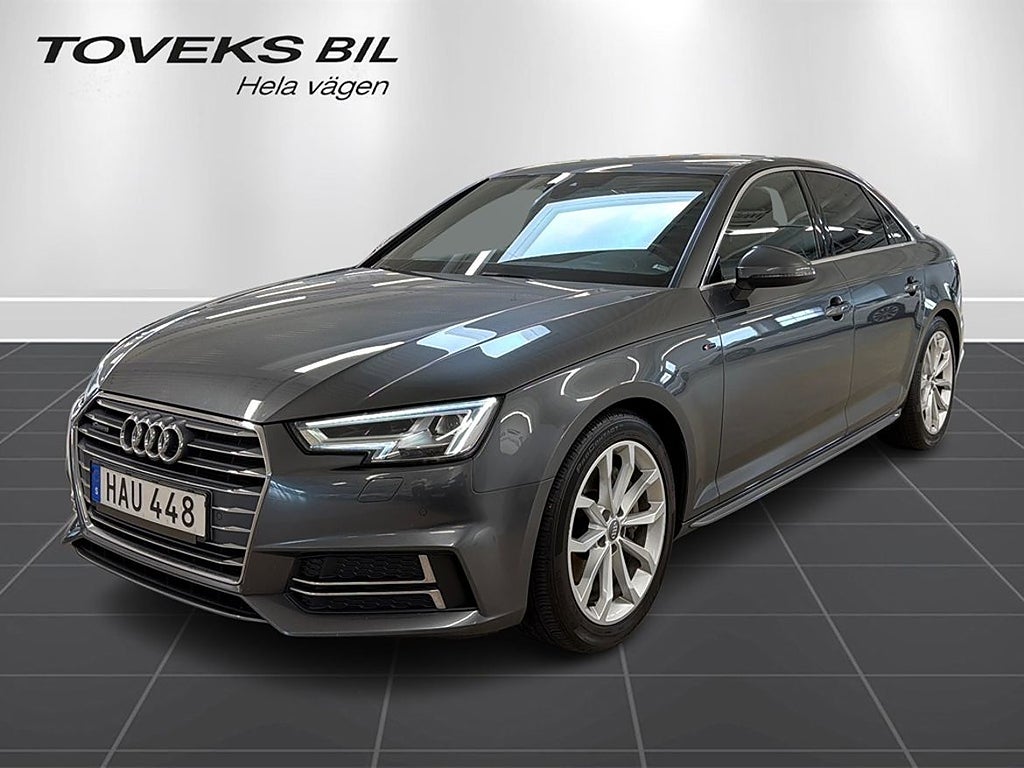 Audi A4 2.0 TDI quattro S Tronic 190hk S-line