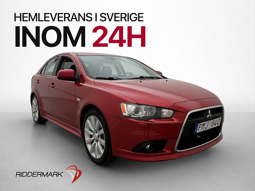 Mitsubishi Lancer 1.8 MIVEC 143hk Inform Skinn P-Sensorer AC