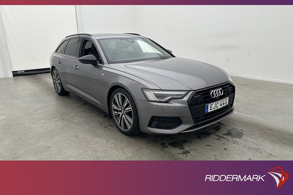 Audi A6 Avant 45 TFSI Q S-Line Matrix Värm 360° Navi Drag