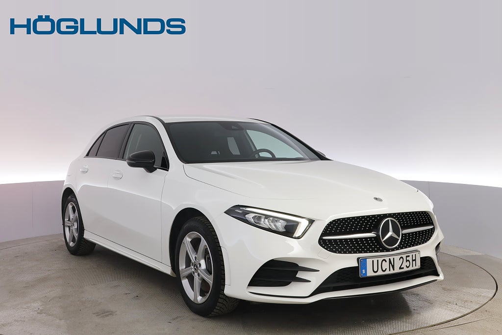 Mercedes-Benz A 250 e AMG B-kamera Värmare V-hjul MOMS