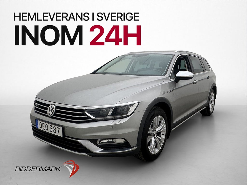 Volkswagen Passat Alltrack TDI 4M Värmare Drag Kamera Läder