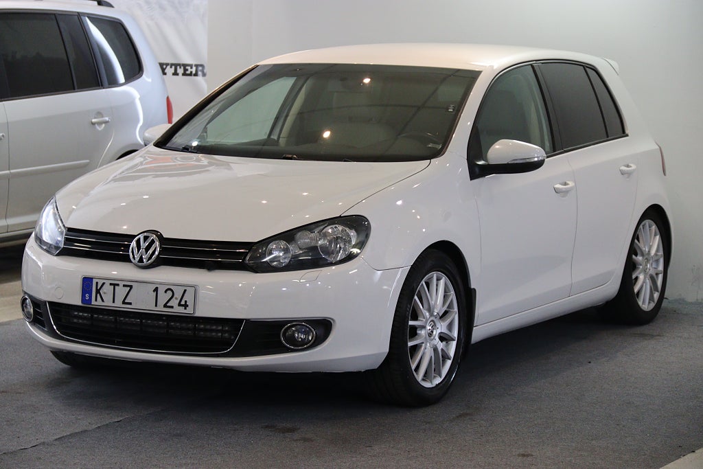 Volkswagen Golf 1.4 TSI GT AUTOMAT 160 HK DRAG NY BESIKTAD NY SERVAD
