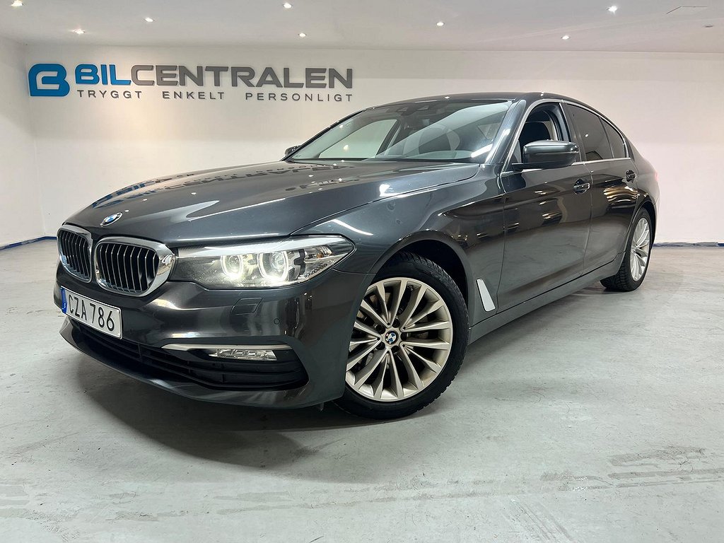 BMW 520 d Sedan Läder GPS Backkamera Rattvärme 