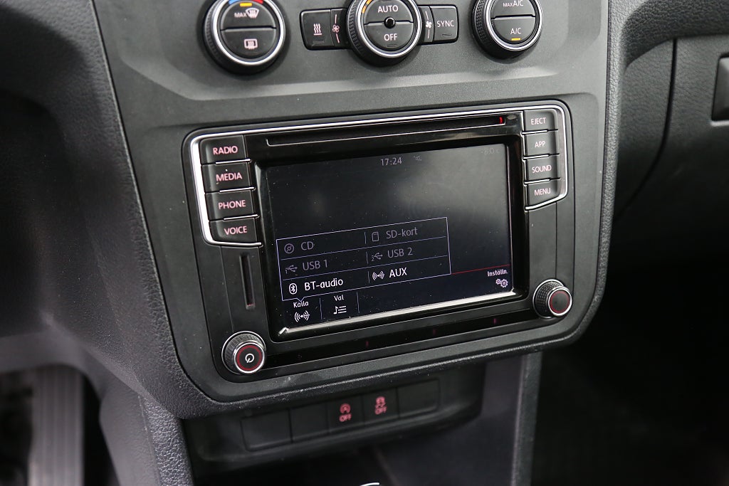 Volkswagen Caddy Maxi Life 2,0 TDI 4M Comfortline 7-sits Värmare Drag 2020