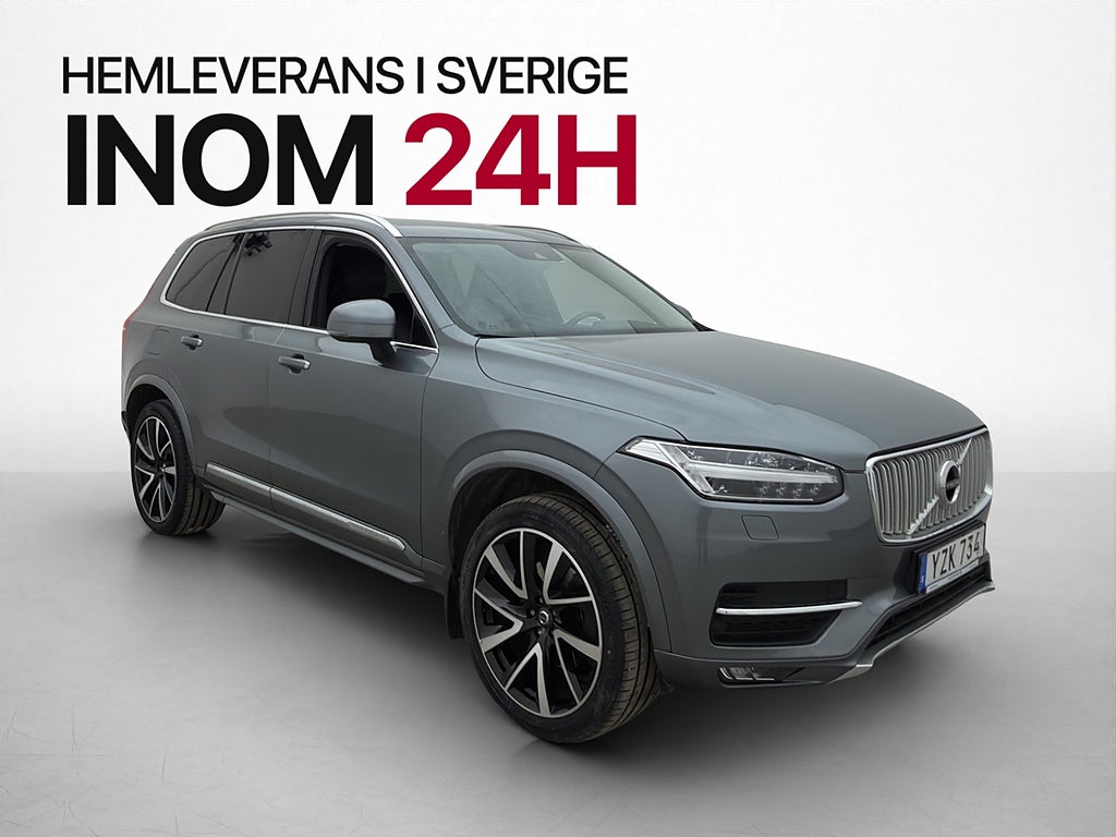 Volvo XC90 T5 AWD Inscription VOC Värm 7-Sits Kamera Drag