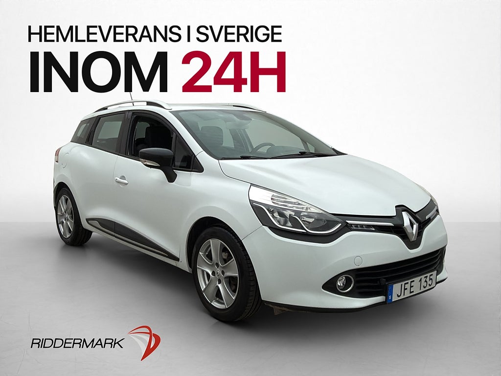 Renault Clio 90hk BASS-Reflex Navi Farthållare