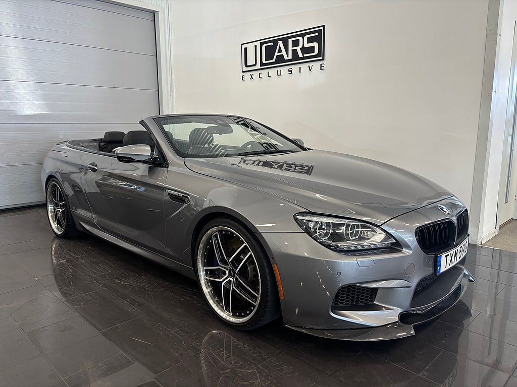 BMW M6 Cab / 560HK / DCT / HUD / Navi / Softclose Bang&Olufsen
