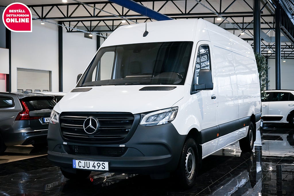 Mercedes-Benz Sprinter 317 CDI RWD Panel Van Extra Lång Drag Kamera M-Värmare