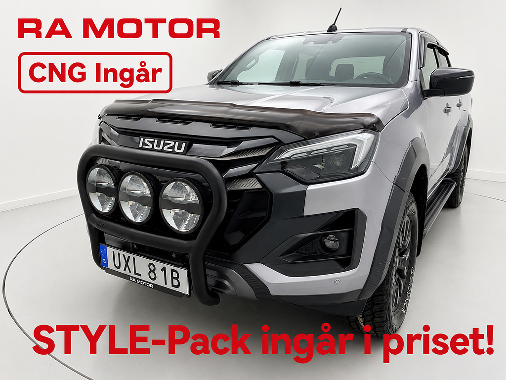 Isuzu D-Max XRX *NYA MODELLEN* DC 2.2 CNG 4WD | Stylepack | Demo 2026