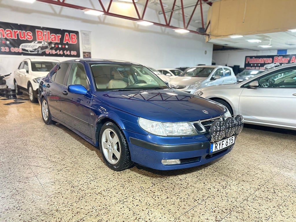 Saab 9-5  2.3 Turbo Aero Besiktigad & Ny Servad 