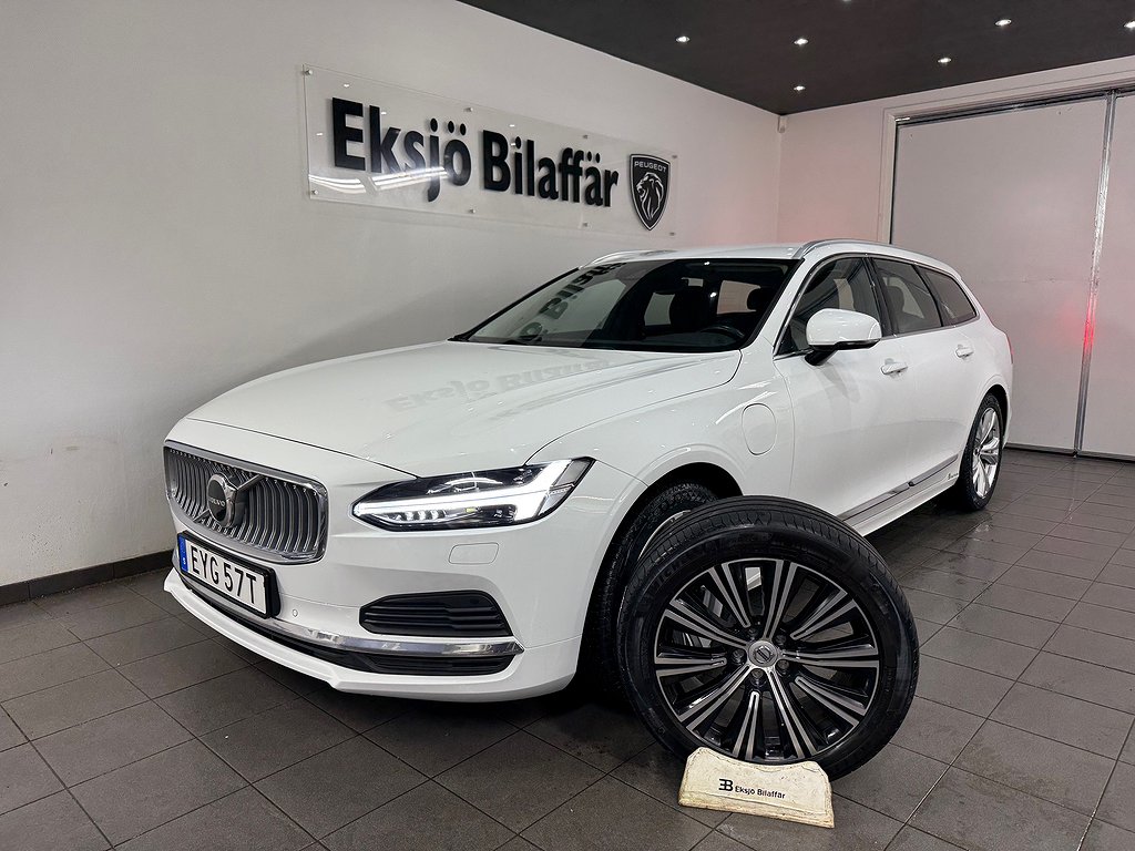 Volvo V90 Recharge T6 AWD 340hk *Ränta 4,99%, Vinterdäck*