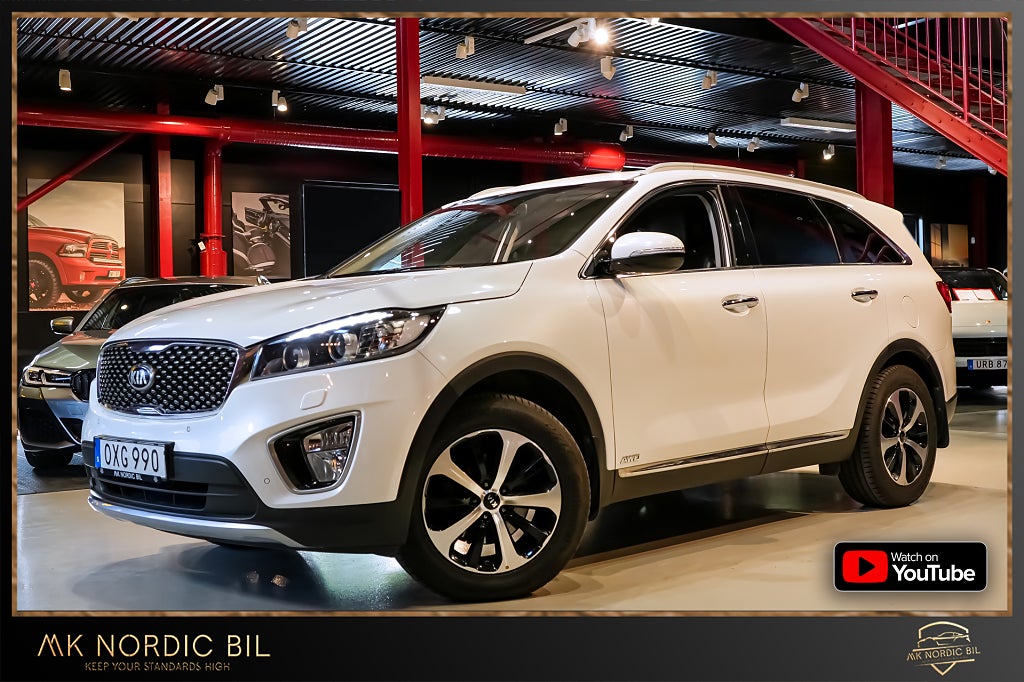 Kia Sorento 2.2 AWD Business 7 Sits Skin stolar Motorvärmare