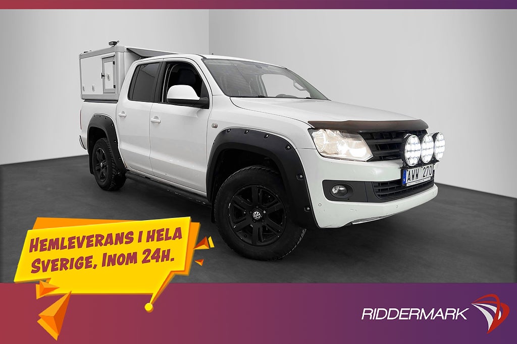 Volkswagen Amarok 2.0BiTDI 4M Värm Drag B-Kamera HUNDKÅPA
