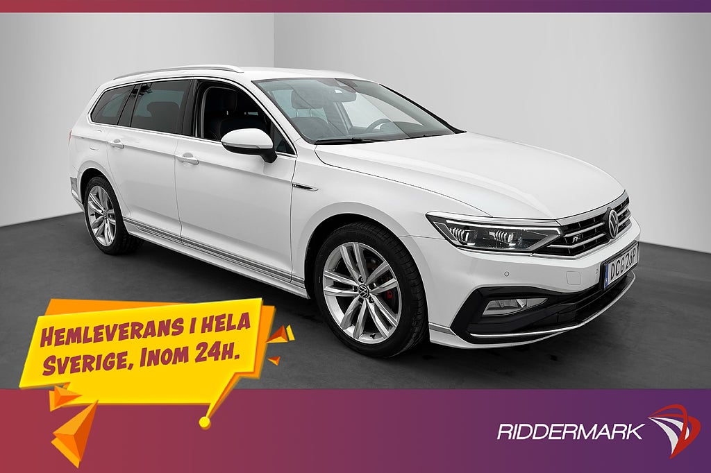 Volkswagen Passat 2.0 TDI 4M R-Line Drag Kamera Cockpit Värm