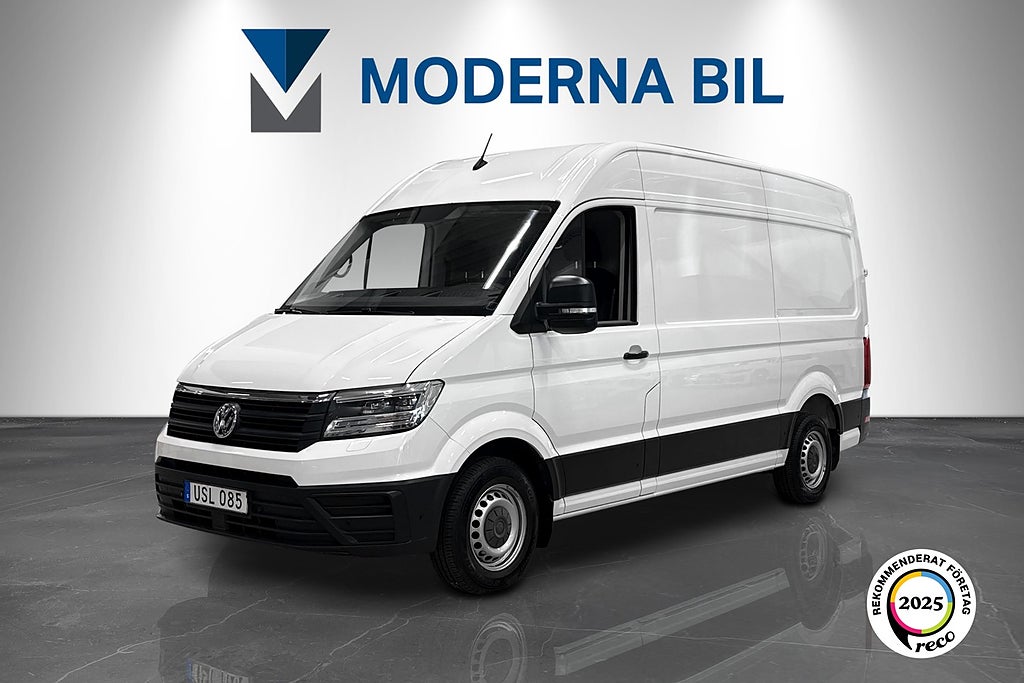 Volkswagen crafter 35 2.0 TDI 177hk L2H2 Aut Dragkrok D-värm Bkam Nyservad