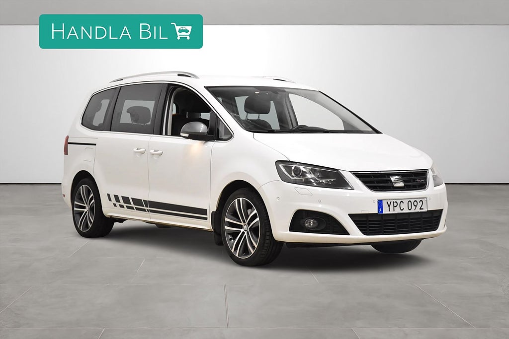 Seat Alhambra 2.0 4WD FR-line 7-Sits D-värm Navi Drag SoV-hjul