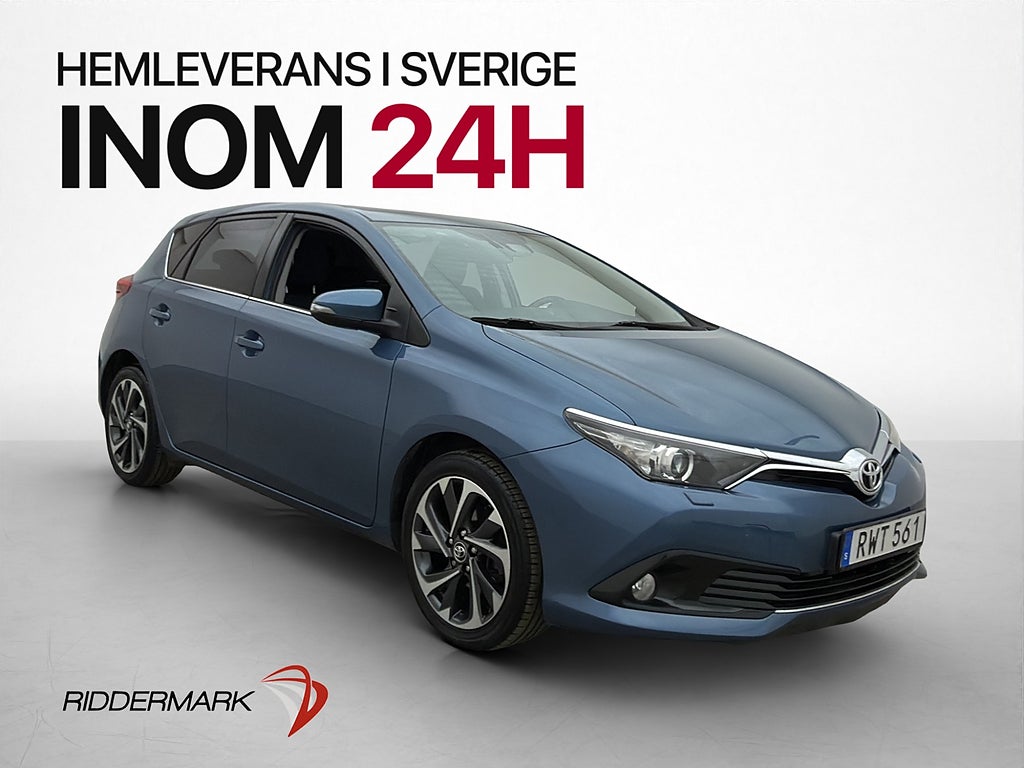 Toyota Auris 1.2 Turbo 116hk Active Plus Kamera Låg-Skatt