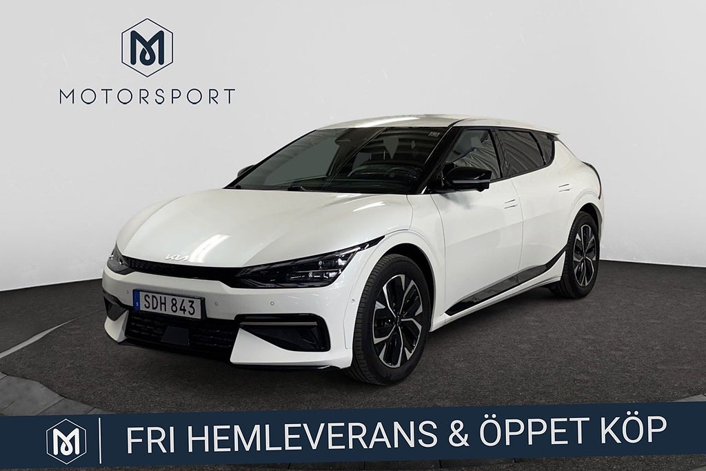 Kia EV6 77.4 kWh Aut GT-Line Adaptiv Farth Dragkrok 360°kamera