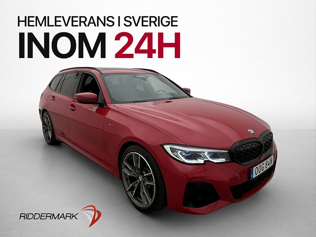 BMW M340 d xDrive M Sport Laser Pano H/K Skinn Drag 360° HUD