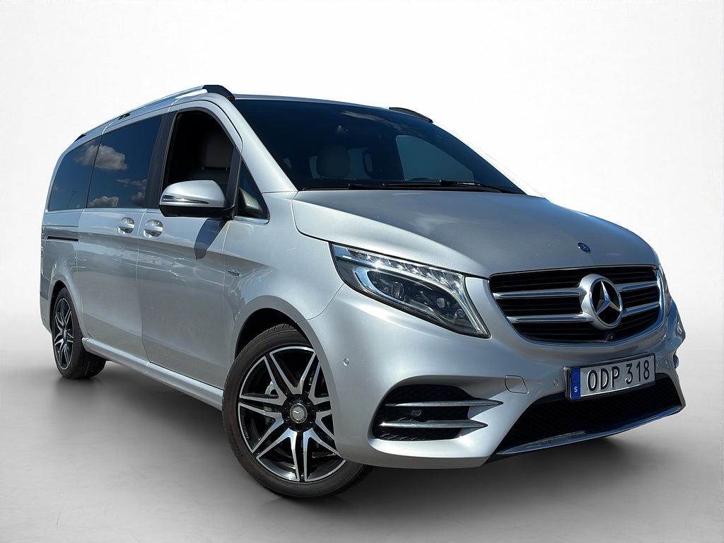 Mercedes-Benz V 250 d AMG Värmare Drag El-Dörrar 360° Skinn