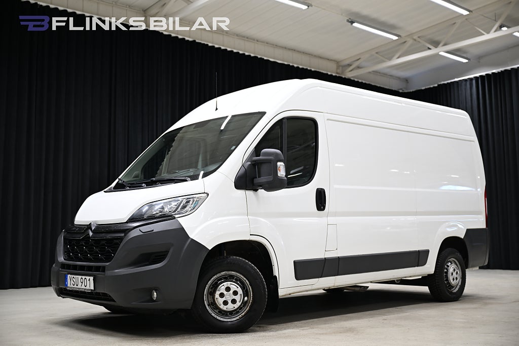 Citroën Jumper 2.0 BlueHDi 130HK L2H2|Drag|Värmare|Backkamera|NyKamrem