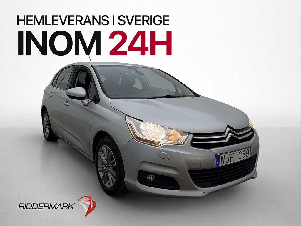Citroën C4 1.6 e-HDi 114hk Sensorer Farthållare 0.38 l/mil