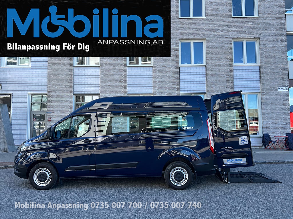 Ford Transit Handikappanpassad Rullstolsbil Custom 320 Kombi 