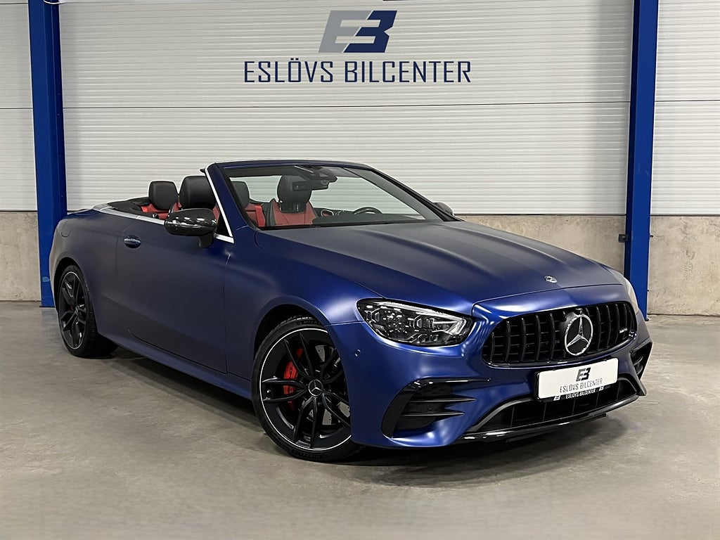 Mercedes-Benz E 53 AMG 435 HK 4MATIC / CAB / Burmester / Luftfjädring / Airscarf